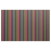 Farbenfrohe Regenbogenstreifen Linien Design - Sch Stoff (Yard (91,4 cm))