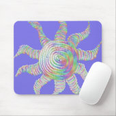 Farbenfrohe RegenbogenSun Mousepad (Mit Mouse)