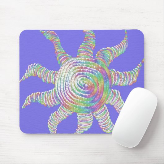 Farbenfrohe RegenbogenSun Mousepad (Mit Mouse)