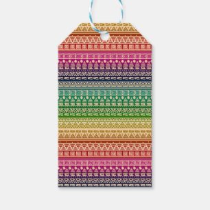Farbenfrohe Regenbogenverzierung Geschenkanhänger
