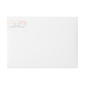 Farbenfrohe Regenbogenwolken Kinderdusche Rücksend (Vorderseite)