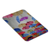 Farbenfrohe Regenschirme Magnet (Rechte Seite)