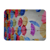 Farbenfrohe Regenschirme Magnet (Horizontal)