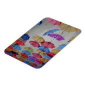 Farbenfrohe Regenschirme Magnet (Linke Seite)