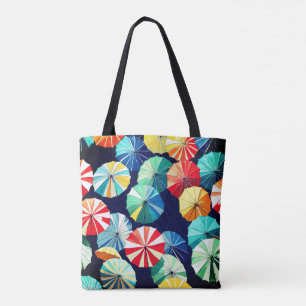Farbenfrohe Regenschirme Tasche