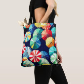 Farbenfrohe Regenschirme Tasche (Von Nahem)