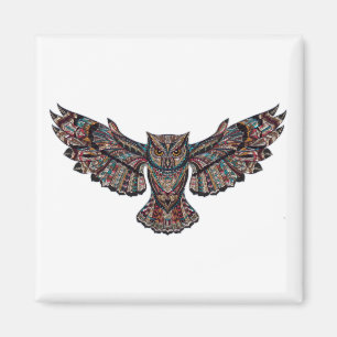Farbenfrohe Reifenschale Magnet