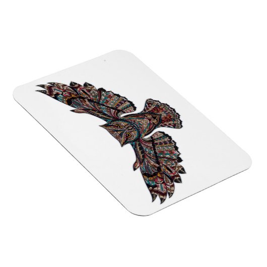 Farbenfrohe Reifenschale Magnet (Rechte Seite)