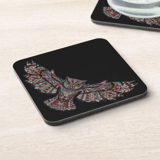 Farbenfrohe Reifenschale Untersetzer (Linke Seite)