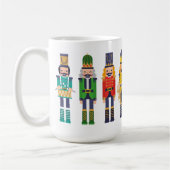 Farbenfrohe Reihe moderner Nutcracker Kaffeetasse (Links)