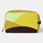 Farbenfrohe Reisetasche - Schnittentwürfe und Toil Waschbeutel (Rückseite)