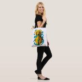 Farbenfrohe Retriever Kunst Tasche (Am Model)