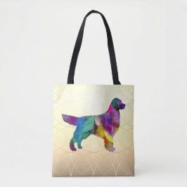 Farbenfrohe Retriever Tasche