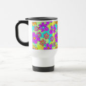 Farbenfrohe Retro Daisy Tasse (Links)