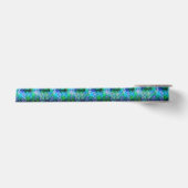 Farbenfrohe Retro Disco Glitzer Satinband (Vorderseite)