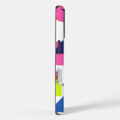 Farbenfrohe Retro-geometrische Formen der 90er Jah Case-Mate iPhone Hülle (Rückseite / Rechts)