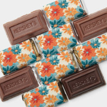 Farbenfrohe Retro Groovy Blumenmuster