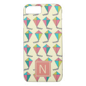 Farbenfrohe Retro Kite Muster Case-Mate iPhone Hülle (Rückseite)