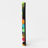 Farbenfrohe Retro Moderne Quadrate Muster 2 Case-Mate iPhone Hülle (Hinten/Links)