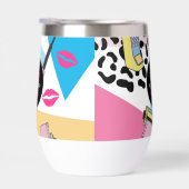 Farbenfrohe Retro-Muster der 1990er Jahre (Rechts)