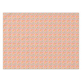 Farbenfrohe Retro-Ornamente Weihnachtsmuster Tischdecke (Vorderseite (Horizontal))