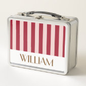 Farbenfrohe Retro-Personalisierte Geschenke Vorlag Metall Brotdose (Vorderseite)