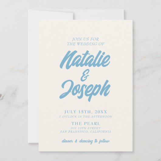 Farbenfrohe Retro QR Code Heller Spaß Moderne Hoch Einladung (Vorderseite)