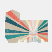 Farbenfrohe Retro-Rainbow-Sonnenbrust-Hochzeit Geschenkschachtel (Ungefaltet)