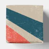 Farbenfrohe Retro-Rainbow-Sonnenbrust-Hochzeit Geschenkschachtel (Oben)