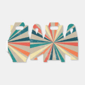 Farbenfrohe Retro-Regenbogen-Sonnenbrust Geschenkschachtel (Ungefaltet)