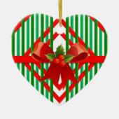 Farbenfrohe Retro-Retro Keramik Ornament (Vorne)