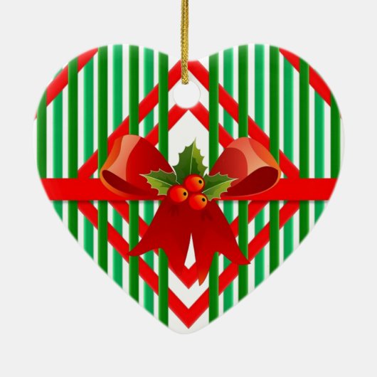 Farbenfrohe Retro-Retro Keramik Ornament (Hinten)