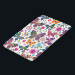 Farbenfrohe Retro-Schmetterlinge und Blume-Muster iPad Mini Hülle<br><div class="desc">Coole farbige Retro-Schmetterlinge und Blume Muster Benutzerdefiniert und optionale Monogramm-Version erhältlich per E-Mail. Design ist auf anderen Produkten erhältlich und kann bei jedem von Zazzle angebotenen Produkt angefordert werden.</div>