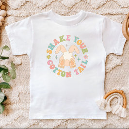 Farbenfrohe Retro Schütteln Sie Ihren Cotton-Schwa Kleinkind T-shirt