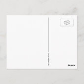 Farbenfrohe Retro Spots + Ihre Idee Postkarte (Rückseite)