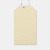 Farbenfrohe Retro Sun Groovy Wave Hallo 40. Geburt Geschenkanhänger (Rückseite)