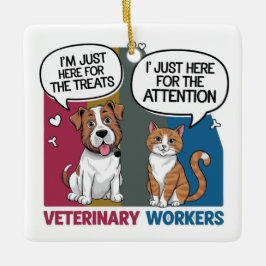 Farbenfrohe Retro Vintage Tierarzneimittel Keramikornament