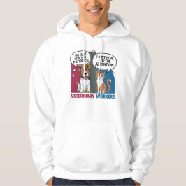 Farbenfrohe Retro Vintage Tierarzneimittel T - Shi Hoodie
