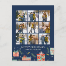 Farbenfrohe Retro Weihnachten Geschenkboxen 9 Foto