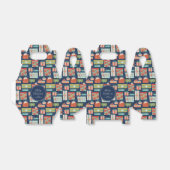 Farbenfrohe Retro Weihnachtsgeschenke Geschenkschachtel (Ungefaltet)