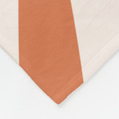 Farbenfrohe Retrodesign Fleecedecke (Ecke)