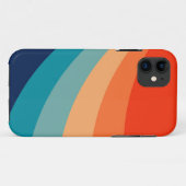 Farbenfrohe Retrosonnen Case-Mate iPhone Hülle (Rückseite (Horizontal))
