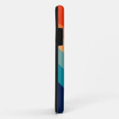 Farbenfrohe Retrosonnen Case-Mate iPhone Hülle (Hinten/Rechts)