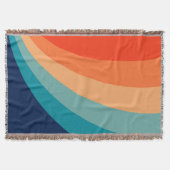 Farbenfrohe Retrosonnen Decke (Vorderseite)