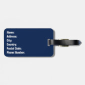  Farbenfrohe Retrosonnen Gepäckanhänger (Rückseite horizontal)