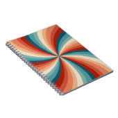 Farbenfrohe Retrosonnen Notizblock (Rechte Seite)