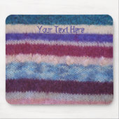 farbenfrohe Retrostil Stripes Spaß Mousepad (Vorne)