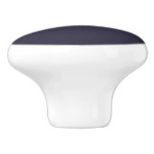 Farbenfrohe Retrostil, wirres Design Keramikknauf (Seitenansicht)
