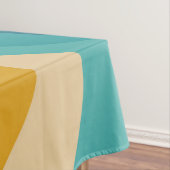 Farbenfrohe Retrostil, wirres Design Tischdecke (Beispiel)