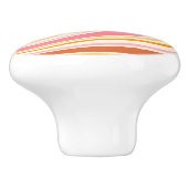 Farbenfrohe Retrovibes Keramikknauf (Seitenansicht)